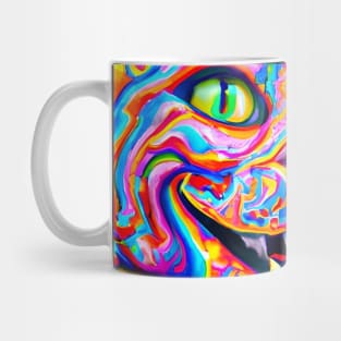 Kosmic Kitty (7) - Trippy Psychedelic Cat Mug